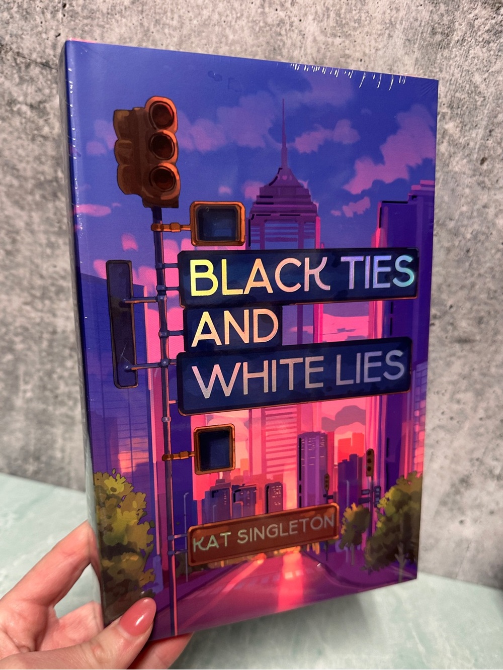 Black Ties and White Lies by Kat Singleton Sealed and Signed by Author